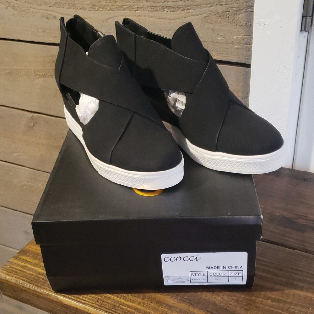 Ccocci Melody Back Zipper Ankle Shoes